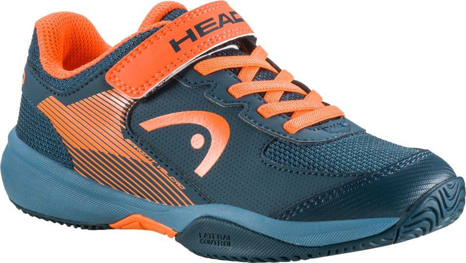 ΠΑΙΔΙΚΟ ΠΑΠΟΥΤΣΙ HEAD SPRINT VELCRO 3.0 KIDS ΜΠΛΕ/ΠΟΡΤΟΚΑΛΙ (30)