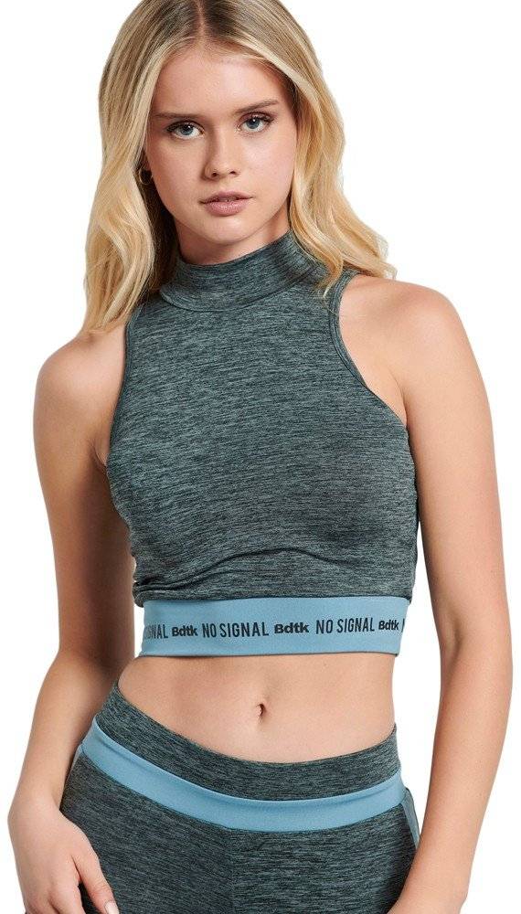 BODYTALK ΜΠΟΥΣΤΑΚΙ BODYTALK NO SIGNAL SPORTS BRA ΓΚΡΙ