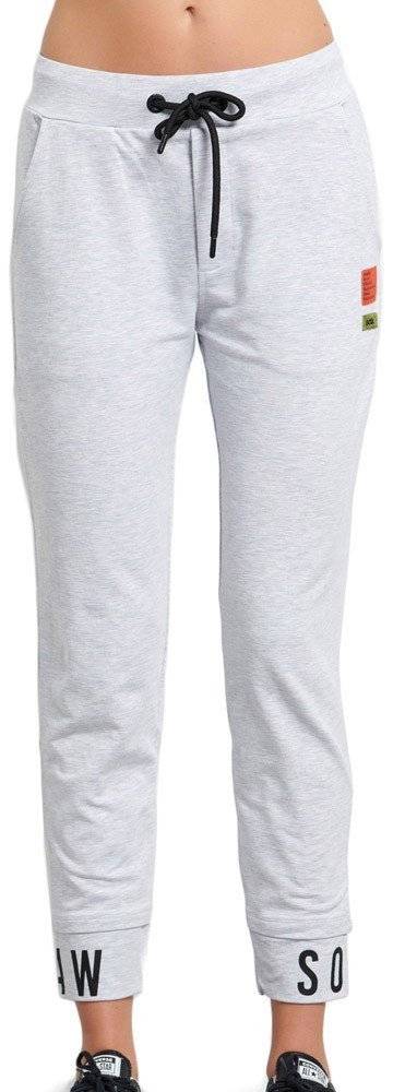 BODYTALK ΠΑΝΤΕΛΟΝΙ BODYTALK FLAWSOME JOGGER PANTS ΓΚΡΙ ΑΝΟΙΚΤΟ ΜΕΛΑΝΖΕ