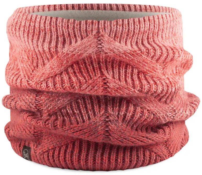 ΠΡΟΣΤΑΤΕΥΤΙΚΟ BUFF KNITTED - FLEECE NECKWARMER MASHA BLOSSOM ΡΟΖ BUFF