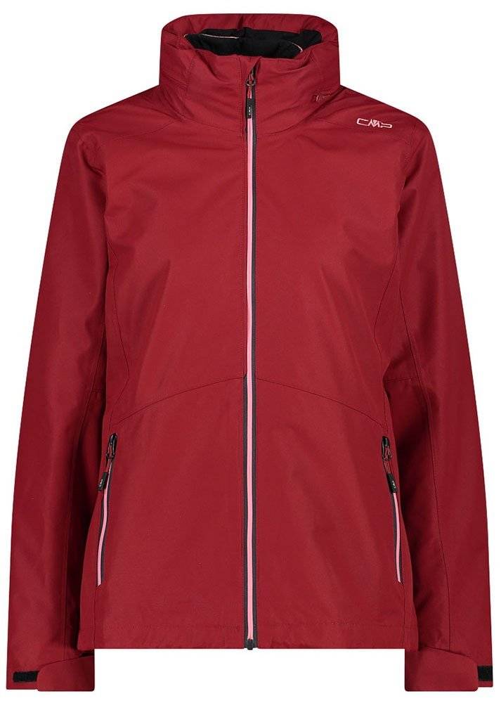 CMP ΜΠΟΥΦΑΝ CMP 3 IN 1 JACKET WITH REMOVABLE FLEECE LINER ΚΟΚΚΙΝΟ