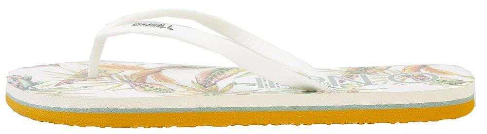 ONEILL ΣΑΓΙΟΝΑΡΑ O'NEILL PROFILE GRAPHIC SANDAL TROPICAL FLOWER ΛΕΥΚΗ