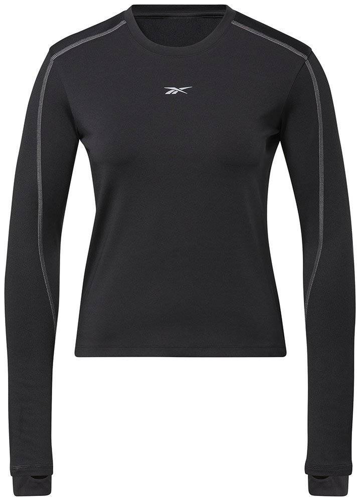 REEBOK ΜΠΛΟΥΖΑ REEBOK RUNNING LS LAYER ΜΑΥΡΗ
