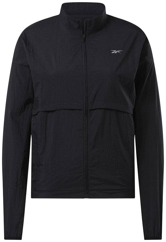 ΜΠΟΥΦΑΝ REEBOK RUNNING WOVEN JACKET ΜΑΥΡΟ