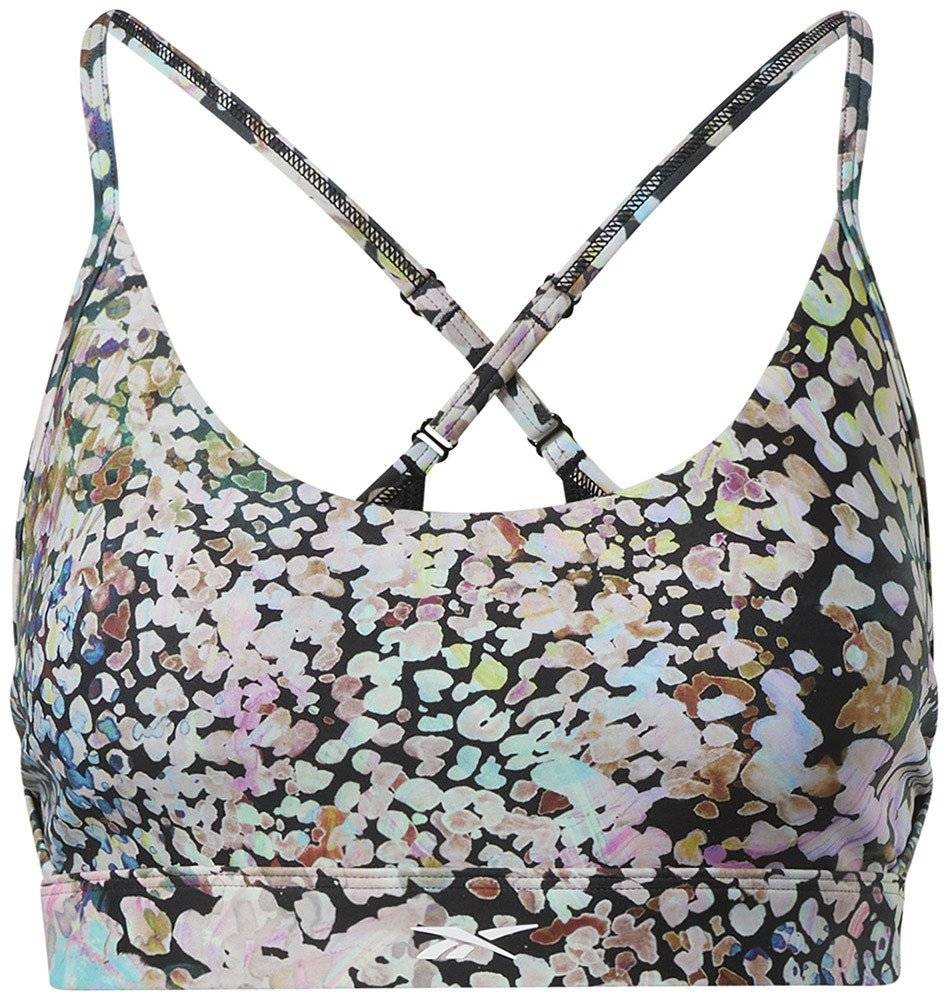 ΜΠΟΥΣΤΑΚΙ REEBOK LUX STRAPPY BRA ΜΑΥΡΟ