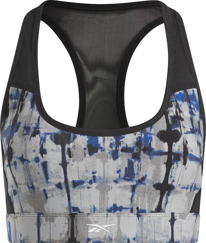 REEBOK ΜΠΟΥΣΤΑΚΙ REEBOK LUX PERFORM PRINTED RACER BRA ΓΚΡΙ