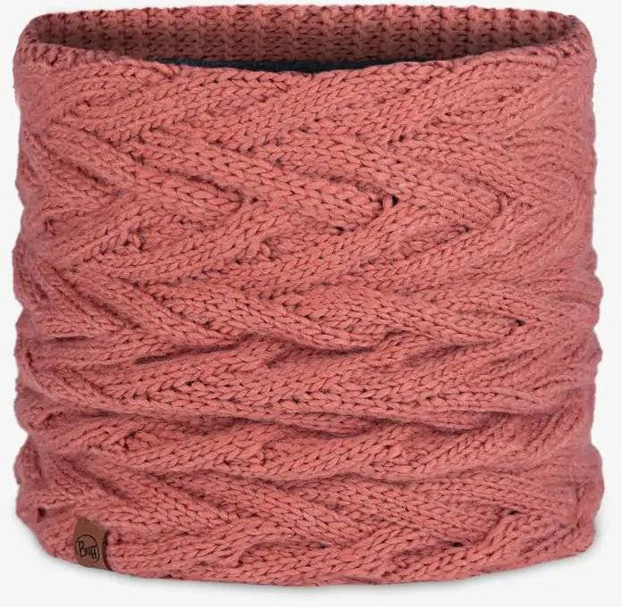 ΠΡΟΣΤΑΤΕΥΤΙΚΟ ΛΑΙΜΟΥ BUFF KNITTED - POLAR NECK WARMER CARYN CRIMSON ΚΟΡΑΛΙ BUFF