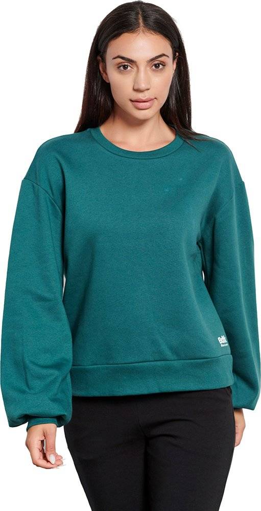 ΜΠΛΟΥΖΑ BODYTALK LESS IS MORE OPEN BACK SWEATER ΠΡΑΣΙΝΗ