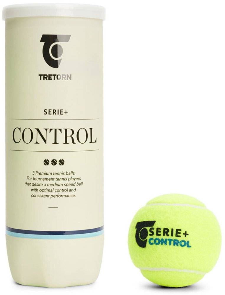 TRETORN ΜΠΑΛΑΚΙΑ TRETORN SERIE+ CONTROL 3 TUBE TENNIS BALLS