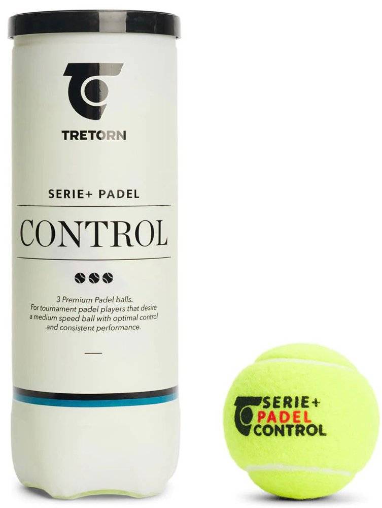 ΜΠΑΛΑΚΙΑ TRETORN SERIE+ PADEL CONTROL 3 TUBE BALLS ΚΙΤΡΙΝΑ TRETORN