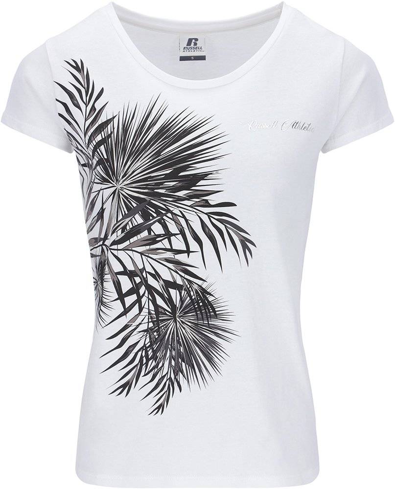 RUSSELL ATHLETIC ΜΠΛΟΥΖΑ RUSSELL ATHLETIC PARKER S/S CREWNECK TEE ΛΕΥΚΗ