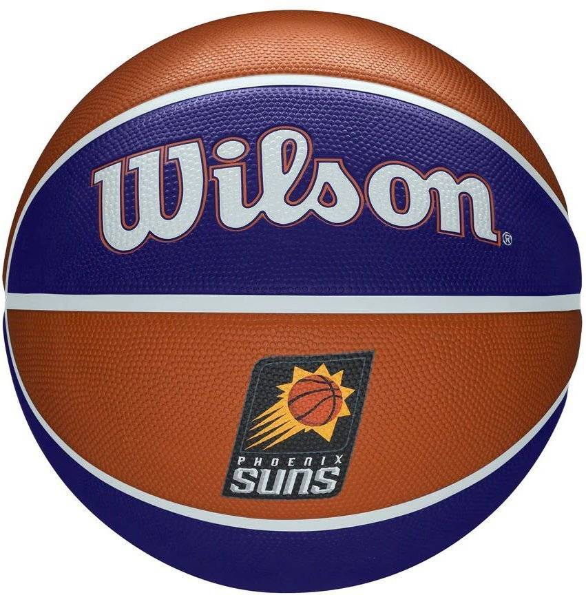ΜΠΑΛΑ WILSON NBA TEAM TRIBUTE PHOENIX SUNS ΜΑΥΡΟ/ΓΚΡΙ (7) WILSON