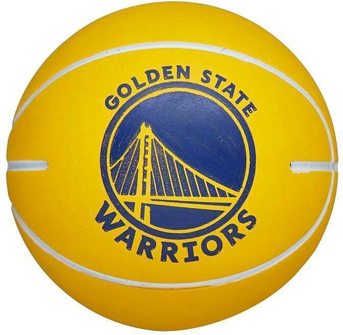 ΜΠΑΛΑΚΙ WILSON NBA DRIBBLER MINI BALL GOLDEN STATE WARRIORS ΚΙΤΡΙΝΟ