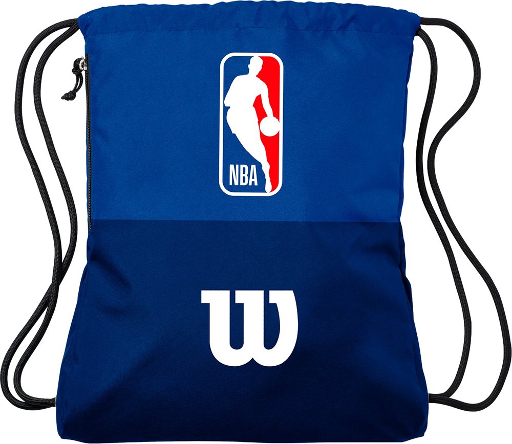 WILSON ΣΑΚΙΔΙΟ ΜΕΤΑΦΟΡΑΣ WILSON NBA DRV BALL CINCH BAG ΜΠΛΕ