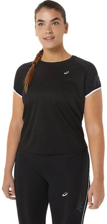 ASICS ΜΠΛΟΥΖΑ ASICS ICON SS TOP ΜΑΥΡΗ