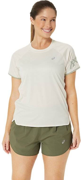 ASICS ΜΠΛΟΥΖΑ ASICS ICON SS TOP ΕΚΡΟΥ