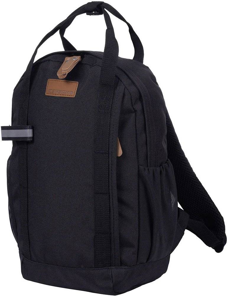 ICEPEAK ΤΣΑΝΤΑ ΠΛΑΤΗΣ ICEPEAK GRANADA BACKPACK ΜΑΥΡΗ