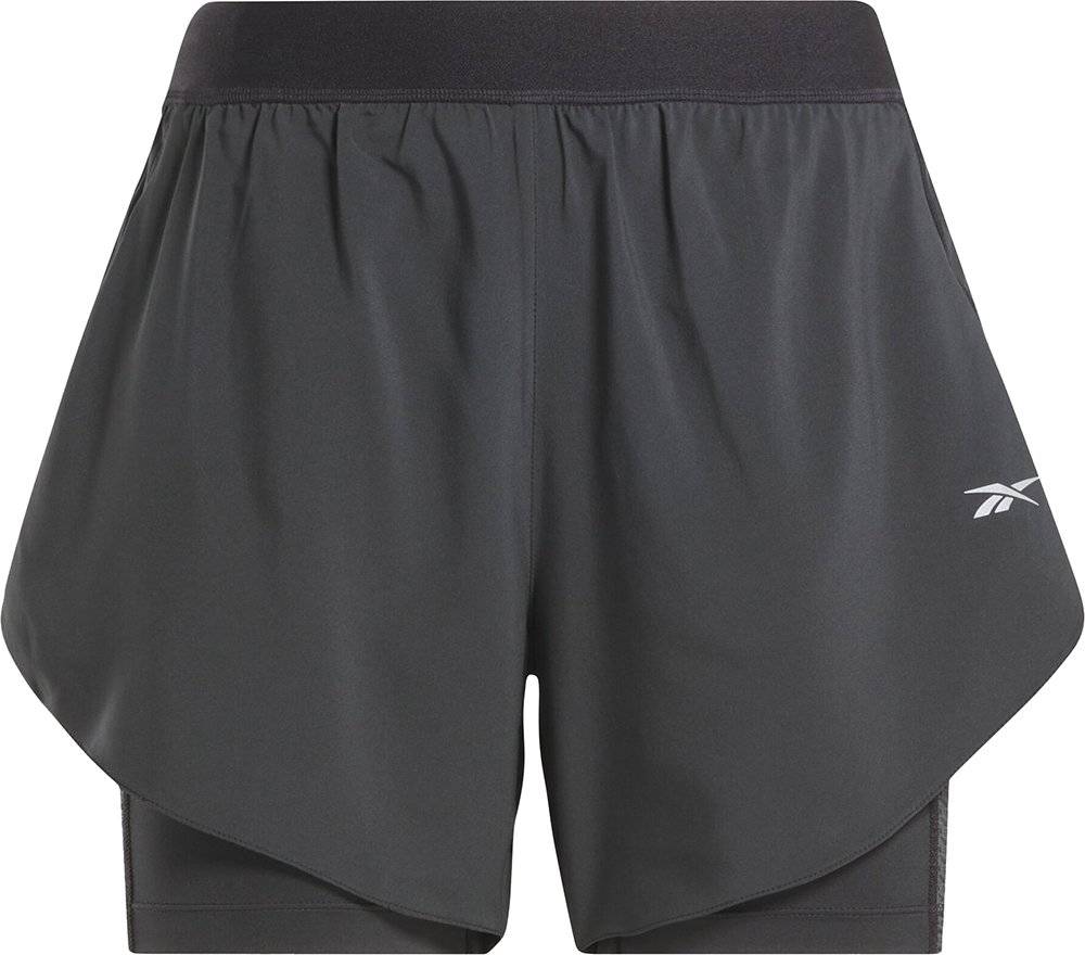 REEBOK ΣΟΡΤΣ REEBOK RUNNING 2 IN 1 ΜΑΥΡΟ