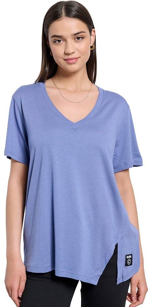 BODYTALK ΜΠΛΟΥΖΑ BODYTALK V-NECK T-SHIRT ΜΩΒ