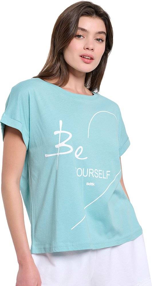 BODYTALK ΜΠΛΟΥΖΑ BODYTALK T-SHIRT ΤΙΡΚΟΥΑΖ