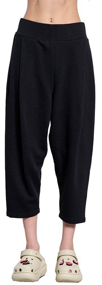 BODYTALK ΠΑΝΤΕΛΟΝΙ BODYTALK 7/8 BAGGY PANTS ΜΑΥΡΟ