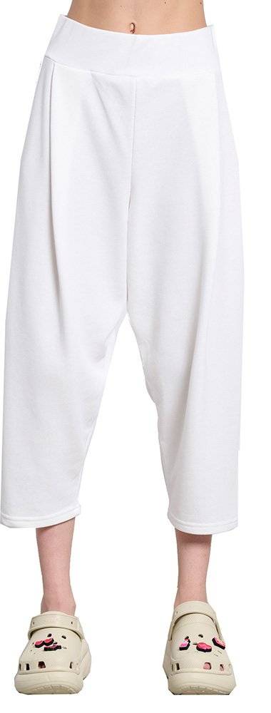 BODYTALK ΠΑΝΤΕΛΟΝΙ BODYTALK 7/8 BAGGY PANTS ΕΚΡΟΥ