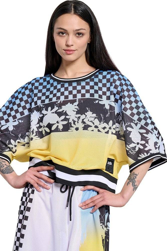 BODYTALK ΜΠΛΟΥΖΑ BODYTALK CREWNECK MESH SWEATER MINIONS