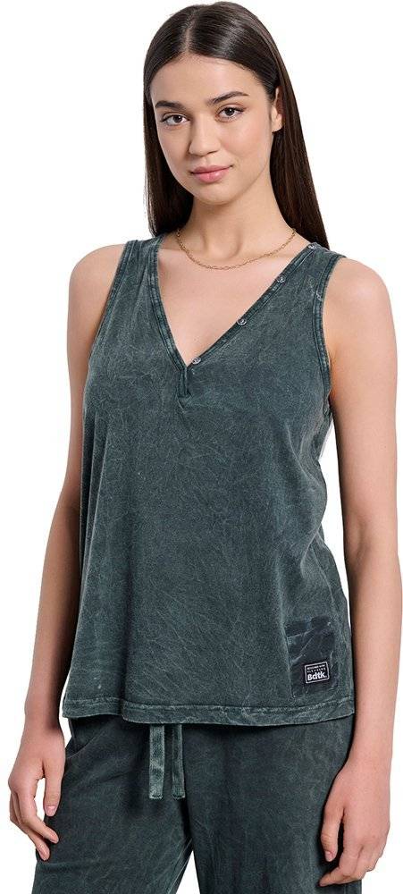 BODYTALK ΑΜΑΝΙΚΗ ΜΠΛΟΥΖΑ HAZE SLEEVELESS TANK TOP ΑΝΘΡΑΚΙ