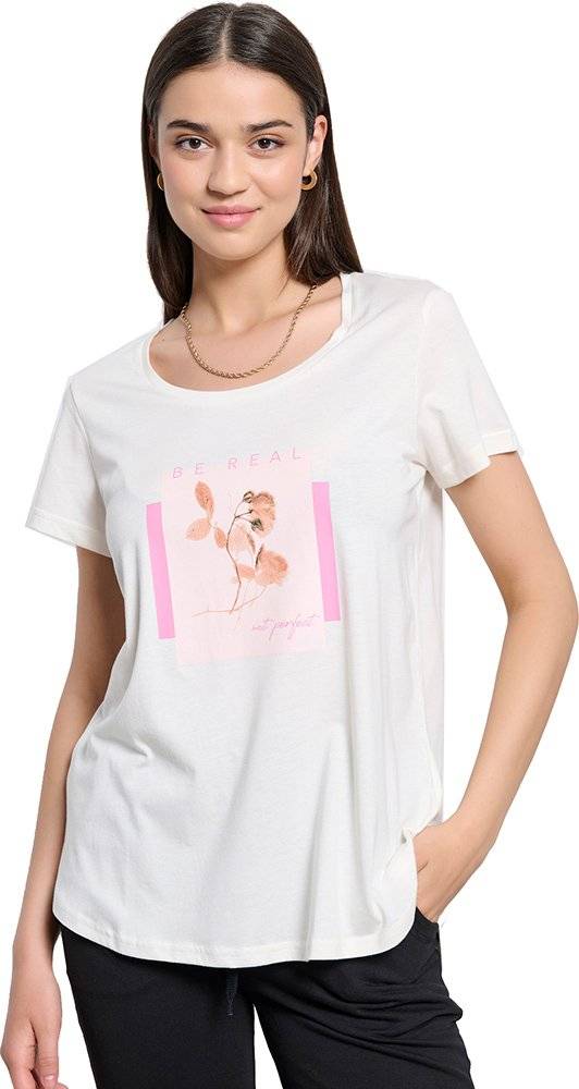 BODYTALK ΜΠΛΟΥΖΑ BODYTALK CROP TOP ΕΚΡΟΥ