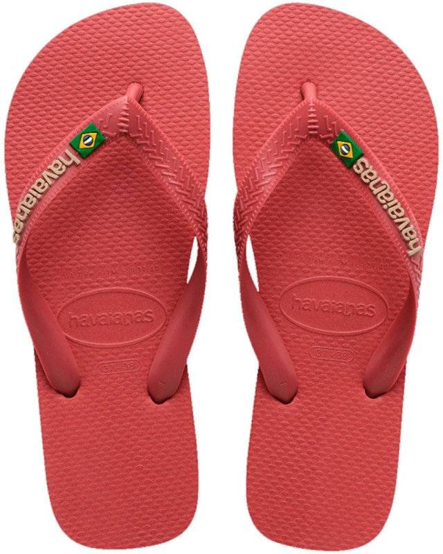 HAVAIANAS ΣΑΓΙΟΝΑΡΑ HAVAIANAS BRASIL LOGO ΚΟΚΚΙΝΗ