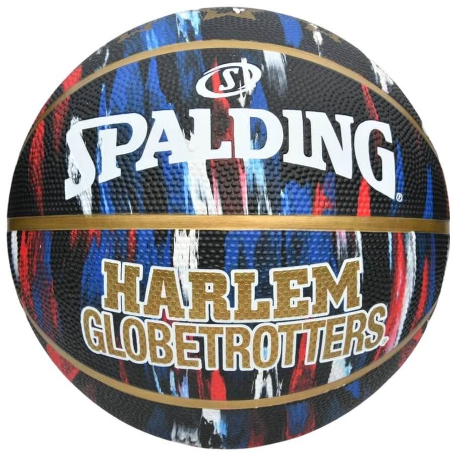 ΜΠΑΛΑ SPALDING X GLOBETROTTERS RUBBER ΜΑΥΡΗ/ΚΟΚΚΙΝΗ/ΜΠΛΕ (7) SPALDING