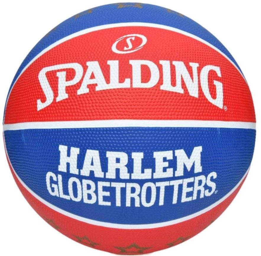ΜΠΑΛΑ SPALDING X GLOBETROTTERS RUBBER ROOKIE GEAR ΜΠΛΕ/ΚΟΚΚΙΝΗ (5) SPALDING