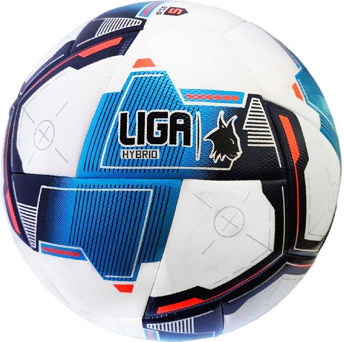 ΜΠΑΛΑ LIGA SPORT HYBRID ΛΕΥΚΗ/ΜΠΛΕ (5) LIGA SPORT