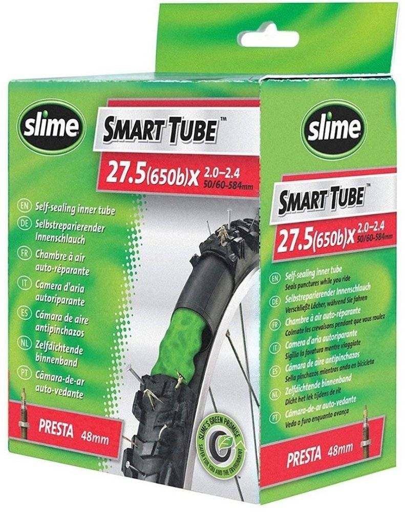 ΣΑΜΠΡΕΛΑ ΠΟΔΗΛΑΤΟΥ SLIME SMART TUBE 27.5" (650B) X 2.0-2.40 (50/60-584MM) PV (30023) SLIME