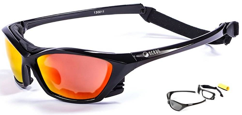 ΓΥΑΛΙΑ ΗΛΙΟΥ OCEAN SUNGLASSES LAKE GARDA ΜΑΥΡΑ REVO RED