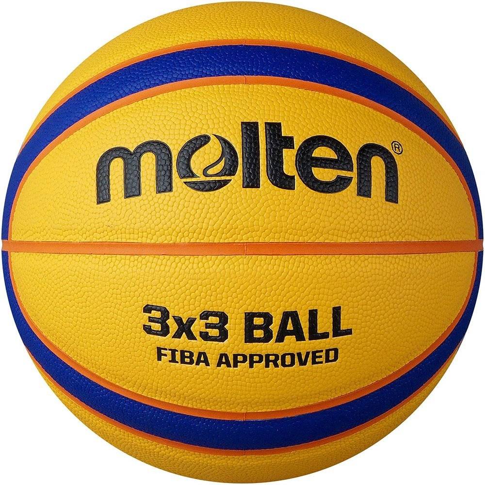ΜΠΑΛΑ MOLTEN LIBERTRIA B33T2000 3X3 ΚΙΤΡΙΝΗ/ΜΠΛΕ (6)