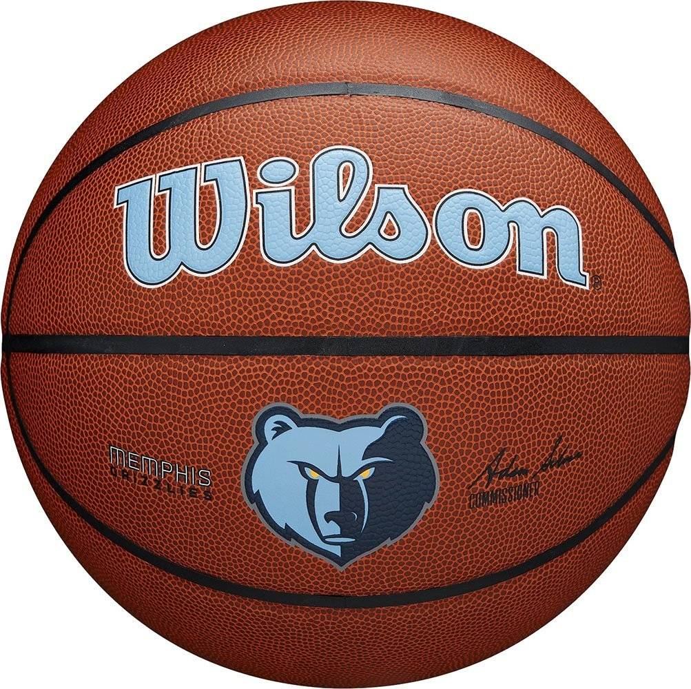 ΜΠΑΛΑ WILSON NBA TEAM ALLIANCE MEMPHIS GRIZZLIES ΠΟΡΤΟΚΑΛΙ (7) WILSON