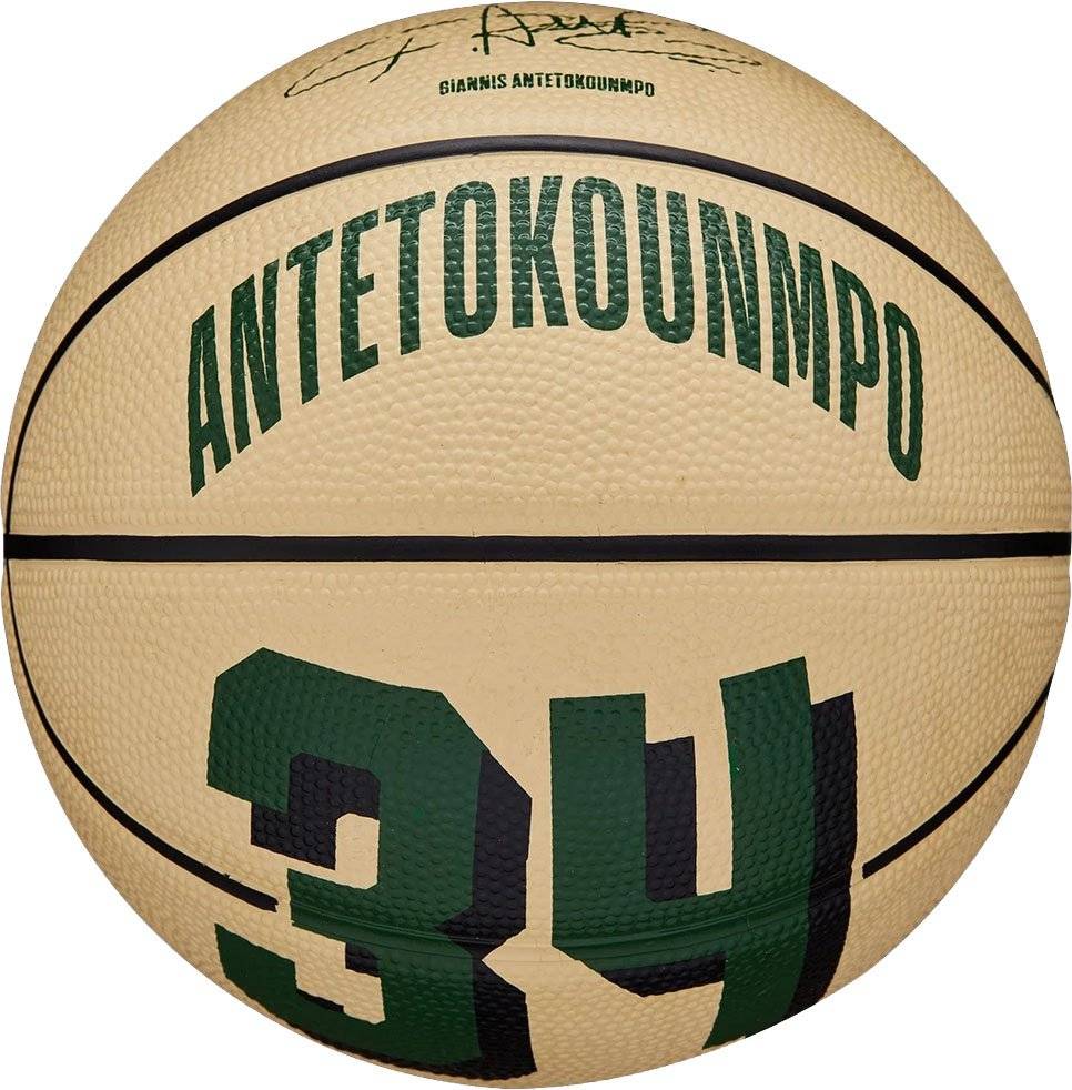 WILSON ΜΠΑΛΑ WILSON NBA PLAYER ICON MINI BASKETBALL GIANNIS ΜΠΕΖ (3)