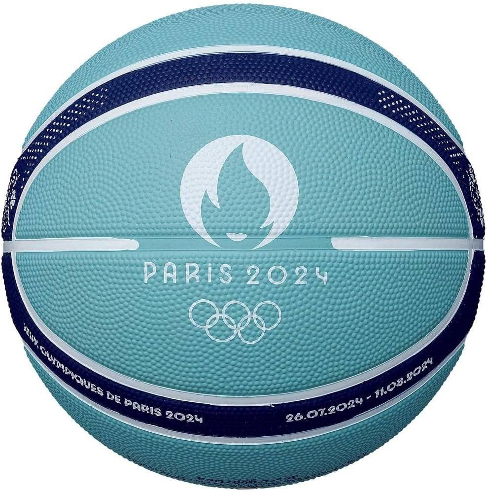 ΜΠΑΛΑ MOLTEN PARIS 2024 SUPERIOR RUBBER FIBA APPROVED ΓΑΛΑΖΙΑ (7) MOLTEN