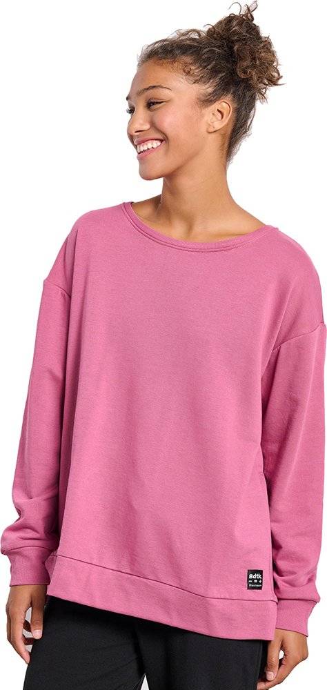 BODYTALK ΜΠΛΟΥΖΑ BODYTALK LESS IS MORE CREWNECK ΜΩΒ