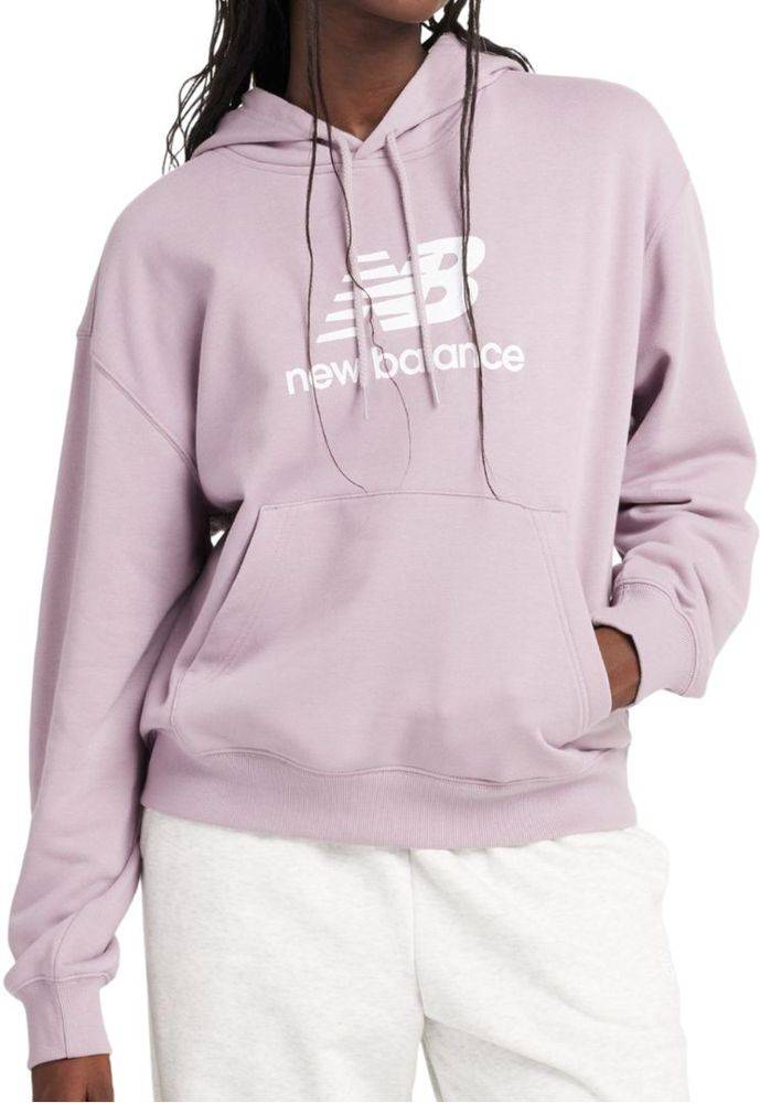 ΦΟΥΤΕΡ NEW BALANCE SPORT ESSENTIALS FRENCH TERRY LOGO HOODIE ΛΙΛΑ
