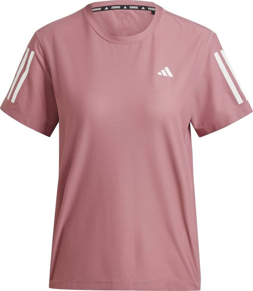 ADIDAS PERFORMANCE ΜΠΛΟΥΖΑ ADIDAS PERFORMANCE OWN THE RUN TEE ΡΟΖ