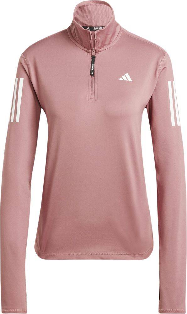 ΜΠΛΟΥΖΑ ADIDAS PERFORMANCE OWN THE RUN HALF-ZIP ΡΟΖ