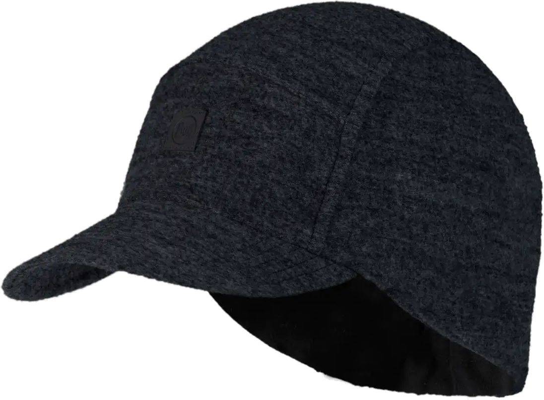 BUFF ΚΑΠΕΛΟ BUFF PACK MERINO FLEECE CAP SOLID ΜΑΥΡΟ