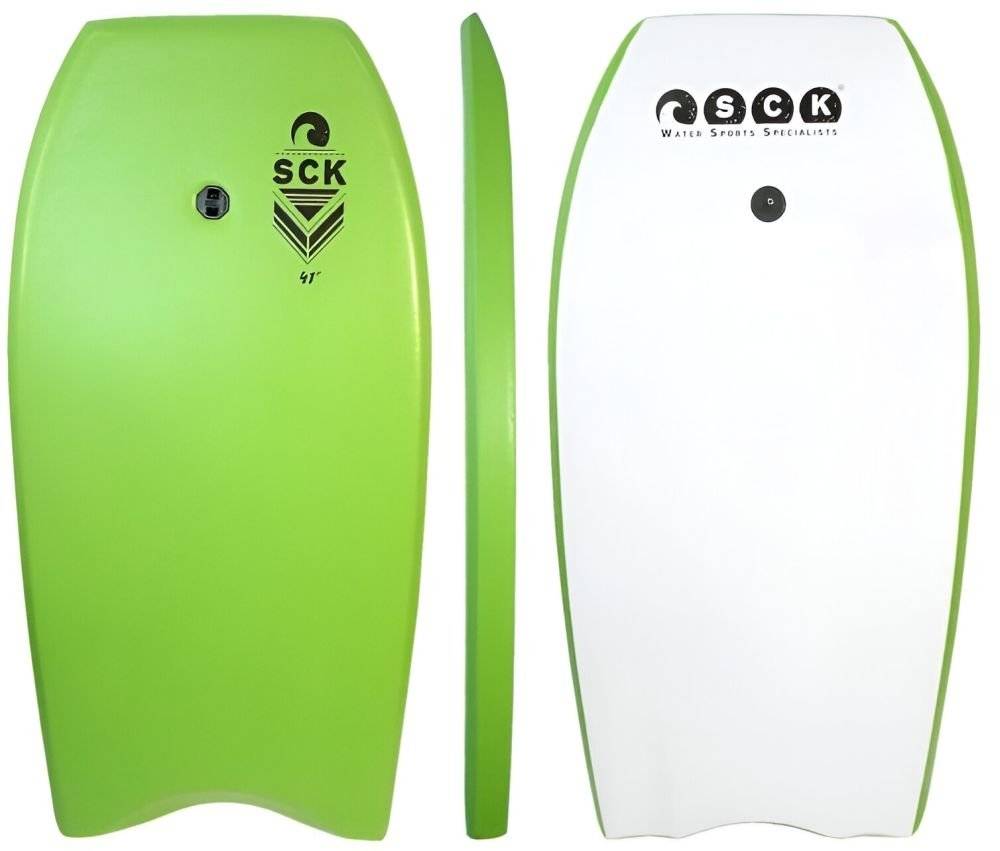 ΣΑΝΙΔΑ SURF SCK BODYBOARD 41" ΜΕ LEASH ΠΡΑΣΙΝΗ (104 CM) SCK