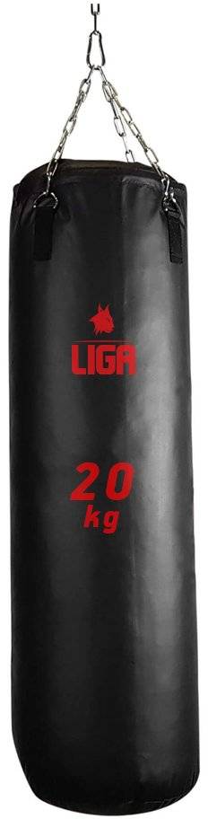 LIGA SPORT ΣΑΚΟΣ ΟΡΟΦΗΣ LIGA SPORT PUNCHING BAG ΜΑΥΡΟΣ (20 KG)