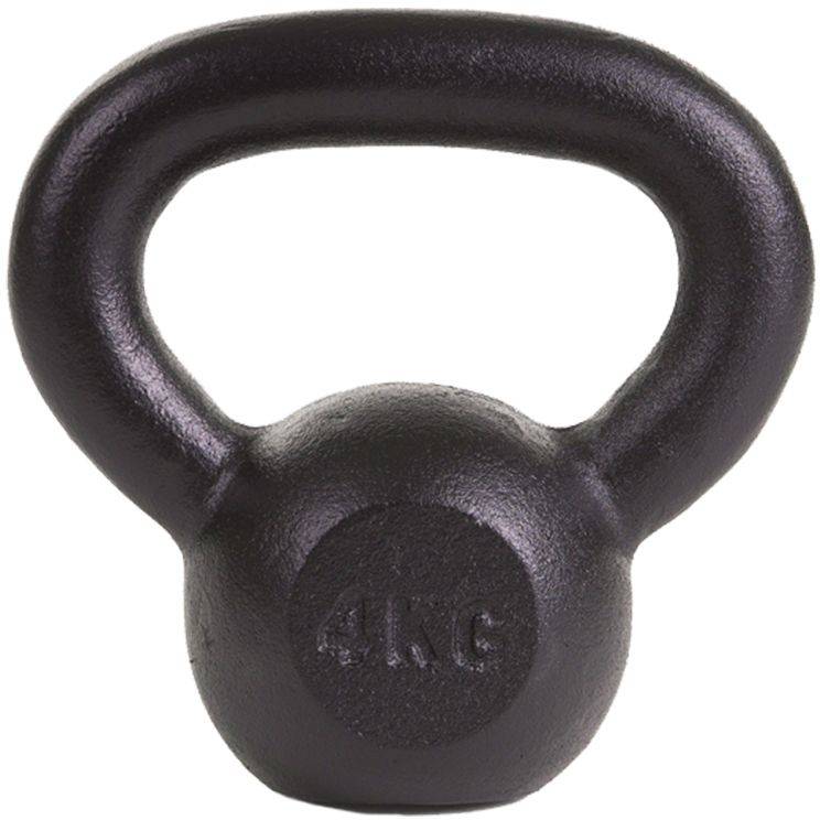 KETTLEBELL LIGA SPORT CAST IRON ΜΑΥΡΟ (4 KG) CRAZY