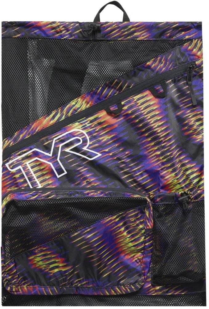 TYR ΣΑΚΙΔΙΟ TYR ELITE TEAM MESH BACK PACK ΜΑΥΡΟ/ΜΩΒ