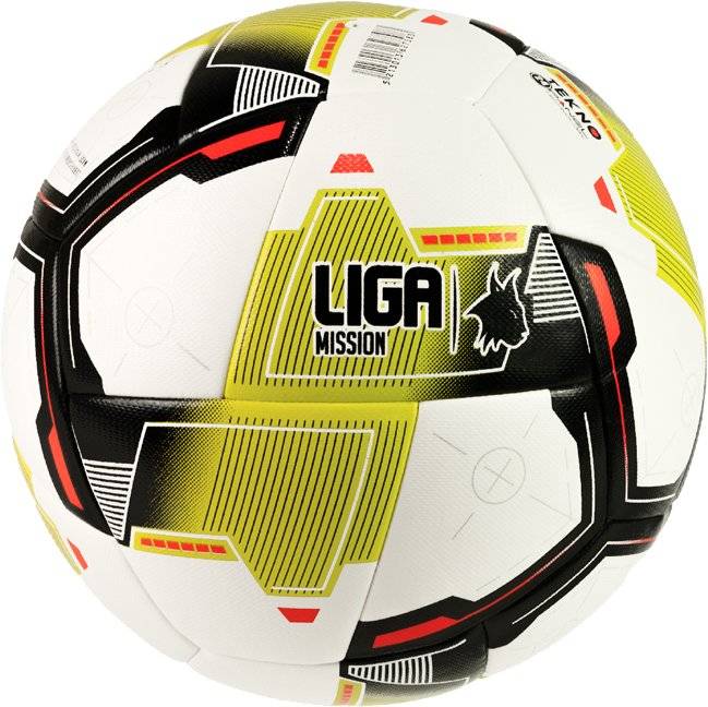 ΜΠΑΛΑ LIGA SPORT MISSION V2 ΛΕΥΚΗ/ΚΙΤΡΙΝΗ (5) LIGA SPORT