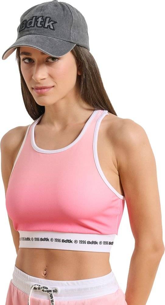 ΜΠΟΥΣΤΑΚΙ BODYTALK INTERLOCK - TECH TRACK SPORTS BRA ΡΟΖ